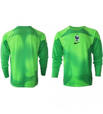 Maillot de foot France Gardien de but Extérieur Monde 2022 Manche Longue